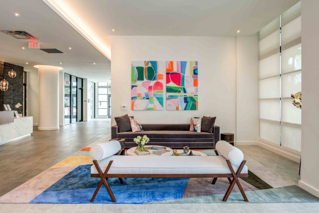 North Miami Beach, FL Apartments - Lazul Apartments Lobby